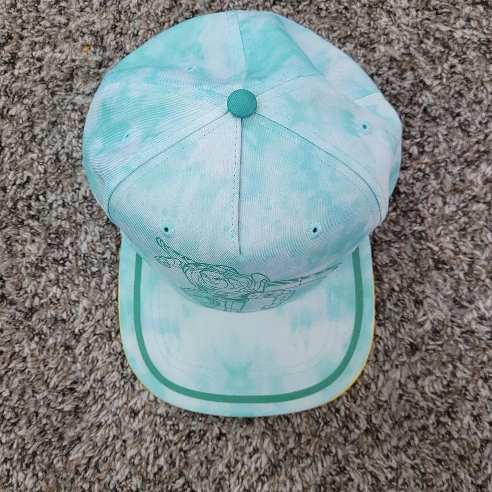 Disney Toy Story Land Snapback Hat Buzz Lightyear‎ Green Multicolor Hat